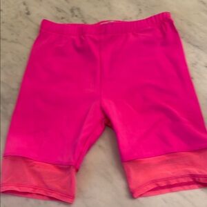 MIA girls Neon Pink Activewear Shorts